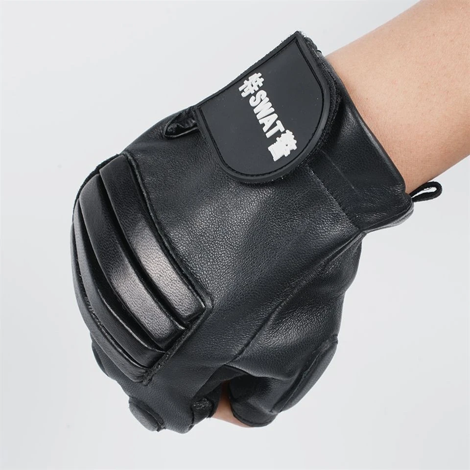 Leather Police Gloves price
